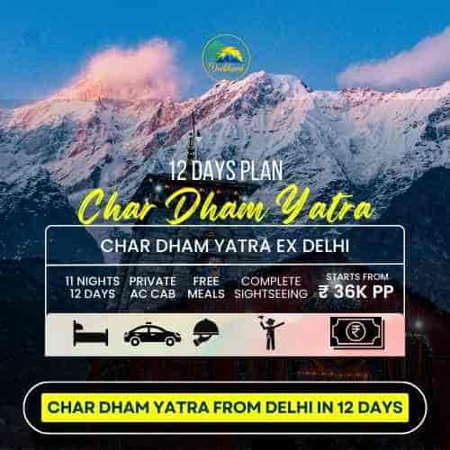 char dham yatra with tungnath from delhi